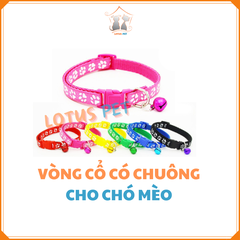 Vòng cổ có chuông cho chó mèo