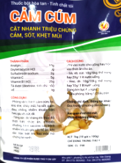CL - CẢM CÚM TINH CHẤT TỎI ( Cắt nhanh triêu chứng cảm, sốt, khẹt mũi)