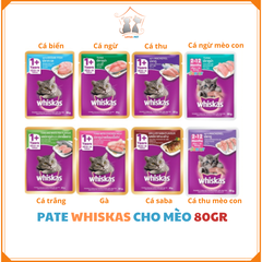 Pate Whiskas gói 80GR