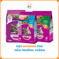 Hạt Whiskas - Vị Cá thu/ Cá biển - Mèo trưởng thành
