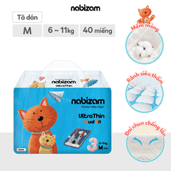 Tã Dán Ultra Thin size M
