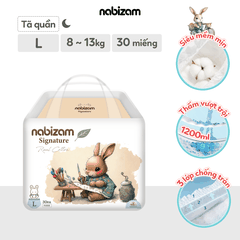Tã Quần Nabizam Signature size L - 30m