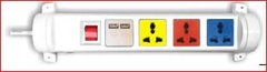 Ổ Cắm Kéo Dài Đa Năng Xoay Có Cổng Sạc USB LiOA 4D32WN2XUSB