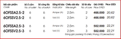 Ổ Cắm Kéo Dài Công Suất Lớn LiOA 6OFSSA2.5-3 (6OFSSV2.5-3)