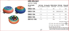 Ổ Cắm Kéo Dài Quay Tay LiOA Kiểu Đĩa Bay DB32-15A