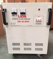 Ổn Áp LiOA 1 Pha DRI 30KVA NEW 2020 (90-250v) - Đồng hồ điện tử