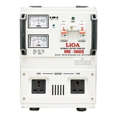 Ổn Áp LiOA 1 Pha DRII 5KVA NEW 2020 (50-250v) - Đồng Hồ điện tử