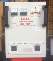 Ổn Áp LiOA 1 Pha DRII 7.5KVA NEW 2020 (50-250v) - Đồng hồ điện tử