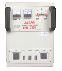 Ổn Áp LiOA 1 Pha DRII 7.5KVA NEW 2020 (50-250v) - Đồng hồ điện tử