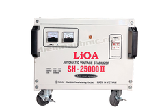 Ổn Áp LiOA 1 Pha SH 25Kva NEW 2020 (150-250v) - Đồng hồ điện tử