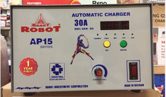 Máy Sạc Bình Acquy Tự Động Robot 30A (12V-24V)