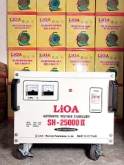 Ổn Áp LiOA 1 Pha SH 25Kva NEW 2020 (150-250v) - Đồng hồ điện tử