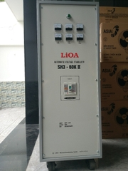 Ổn Áp LiOA 3 Pha SH3 60KII (260-430v) New 2020 - đồng hồ điện tử