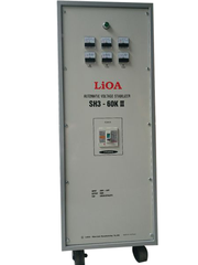 Ổn Áp LiOA 3 Pha SH3 60KII (260-430v) New 2020 - đồng hồ điện tử