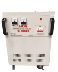 Ổn Áp LiOA 1 Pha SH 50KVA NEW 2020 (150-250v) - Đồng hồ điện tử