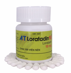 A.T Loratadin 10mg lọ