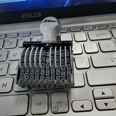 Con dấu chấm mực 10 số 5mm Shiny N310