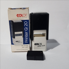 Hộp dấu vuông 20mm Q20