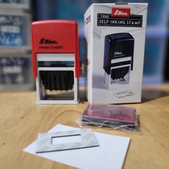 Hộp dấu chữ nhật 33*56mm dater S828D (DD-MM-YYYY)