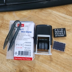 Con dấu dater Shiny S303 4 in 1 (20x26mm)/YYYY-MM-DD