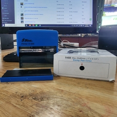 Hộp dấu chữ nhật 25*82mm S833 Shiny