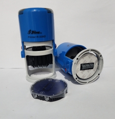 Hộp dấu tròn 38mm dater R538D (DD-MMM-YYYY)