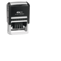 Hộp dấu chữ nhật Dater (DD-MM-YYYY) 33*56mm Printer P38Colop