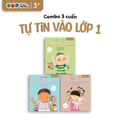Combo TỰ TIN VÀO LỚP 1 - Tranh truyện Hàn Quốc cho bé