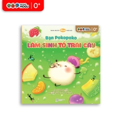 Bạn Pokopoko làm sinh tố trái cây