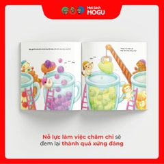 Bạn Pokopoko làm sinh tố trái cây