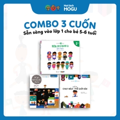 COMBO SẴN SÀNG VÀO LỚP 1 CHO BÉ 5-6 TUỔI