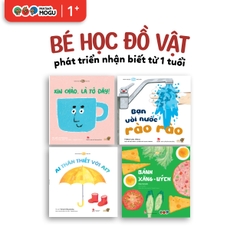 Combo Bé học đồ vật