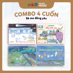 Combo 4 Cuốn Ehon Bé Ma Đáng Yêu