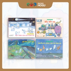 Combo 4 Cuốn Ehon Bé Ma Đáng Yêu