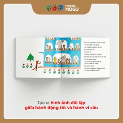 Sách cho bé từ 3 tuổi - Phát triển tư duy Hạt da trời (Truyện tranh Ehon Nhật Bản)