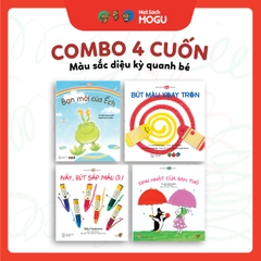 Combo 4 Cuốn Màu Sắc Diệu Kỳ Quanh Bé