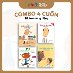 Combo 4 cuốn Bé trai năng động