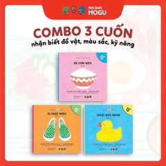 Combo 3 Cuốn Bé Nhận Biết Đồ Vật, Màu Sắc, Kỹ Năng