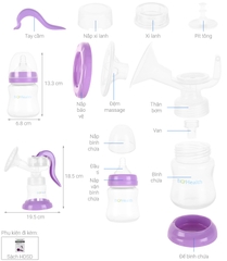 Máy hút sữa tay Biohealth- EE Classic
