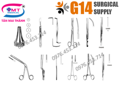 Bộ Dụng Cụ Gắp Dị Vật Tai
