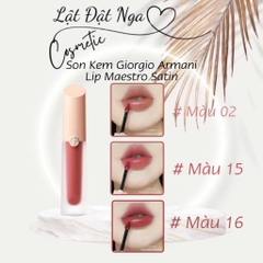 Son Kem Giorgio Armani Lip Maestro Satin