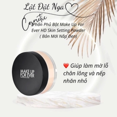 Phấn Phủ Bột Make Up For Ever HD Skin Setting Powder ( Bản Mới Nắp Đen)