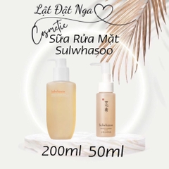 Sửa Rửa Mặt Sulwhasoo Gentle Cleansing Foam