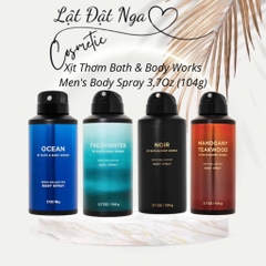 Xịt Thơm Bath & Body Works Men's Body Spray 3.7Oz (104g)