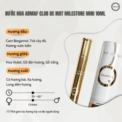 Nước Hoa ARMAF CLUB DE NUIT Mini 10ML