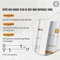 Nước Hoa ARMAF CLUB DE NUIT Mini 10ML