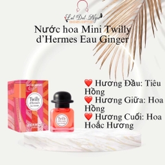 Nước hoa Mini Twilly d’Hermes eau poivree Edp