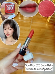 Son DIOR Satin Balm 525 Cherie ( Tester D1 )