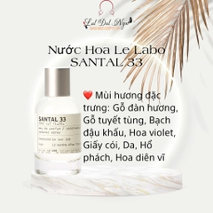 Nước Hoa Unisex Le Labo Santal 33 100ML