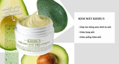 Kem Mắt Bơ Kiehl’s Creamy Eye Treatment With Avocado